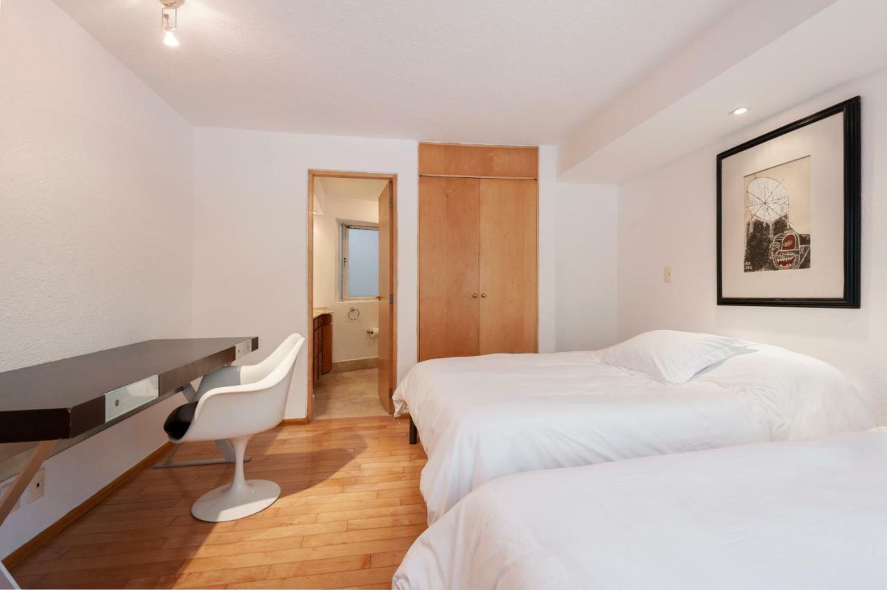 Beautiful Apartment Ahuehuetes Mexico City Luaran gambar
